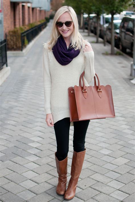 Simple Sundays Leggings Oversized Sweaters And Infinity Scarves