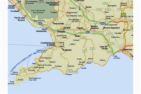 Map Of West Coast Of Italy Secretmuseum