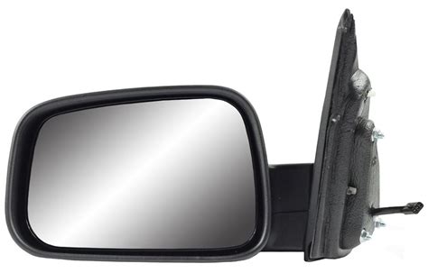 K Source Replacement Side Mirror Electric Textured Blackchrome Driver Side K Source