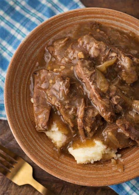 These delicious vegetarian soups are perfect for the slow cooker! Instant Pot French Onion Pot Roast is a delicious beef ...
