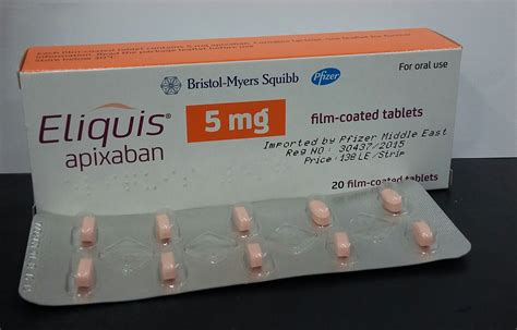 Eliquis Tab Anticoagulant Drug