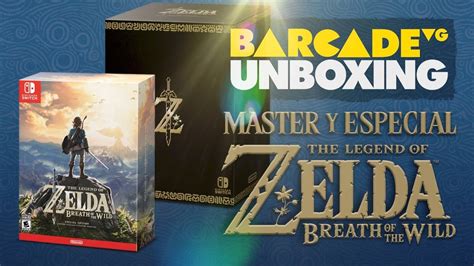 Unboxing Master Y Edición Especial The Legend Of Zelda Breath Of The