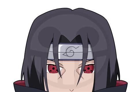 Itachi Sharingan Eyes Peeker Hentaku Anime Stickers