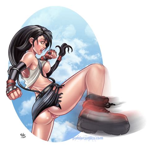 rule 34 female female only final fantasy final fantasy vii human pablo comics solo tagme tifa