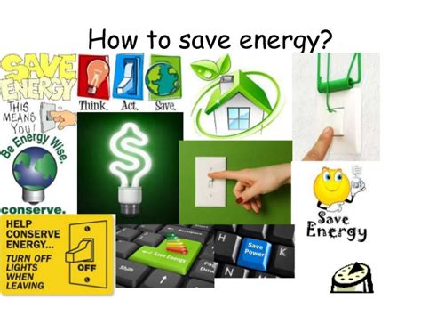 But how is this relevant to saving energy at home? Save energy - save future - save earth
