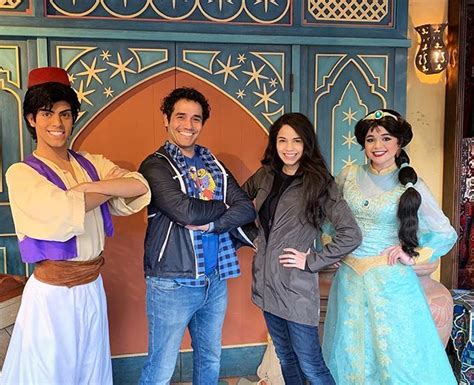 Aladdin And Jasmine With Aladdin Broadway Stars Adam Jacobs Original