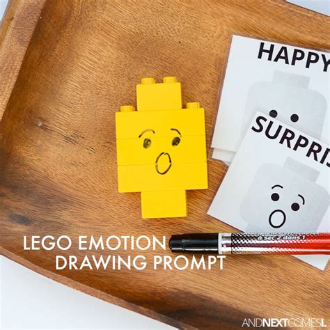 Lego Emotion Drawing Activity For Kids And Next Comes L Hyperlexia