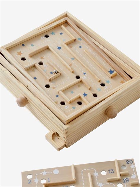 Vertbaudet Wooden Marble Maze Toy Never Knowingly Concise