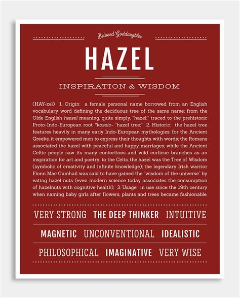 Meaning For The Name Hazel Random Business Name