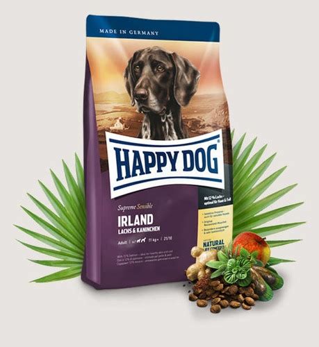 Happy Dog Supreme Sensible Irland Salmon And Rabbit Dry Dog Food