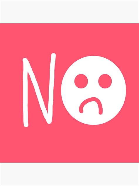 No Sad Face Sticker For Sale By Peterm0x Redbubble