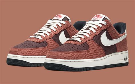 Nike Air Force 1 Prm ‘red Bark Cv5567 200 Sneaker Style