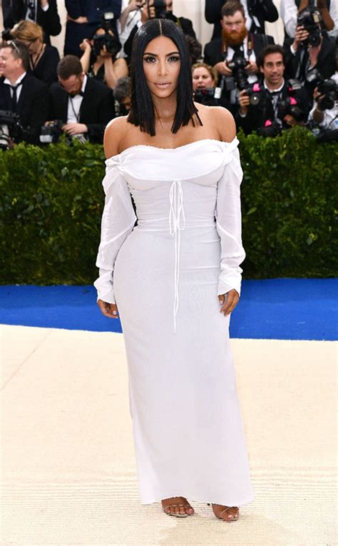 Kim Kardashian From 2017 Met Gala Red Carpet Arrivals E News