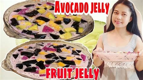 How To Make Grass Jelly Dessert Fruit Salad Youtube