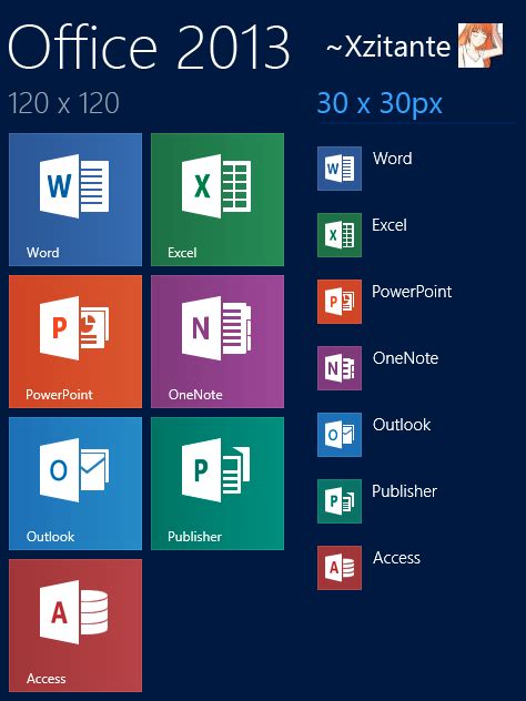 Microsoft Office 2013 For Oblytile By Xzitante On Deviantart
