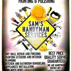 Sam's bathtub services is a small owner/operated company that believes in offering quality. SAMs Handyman Services. Appliance Installation Services ...