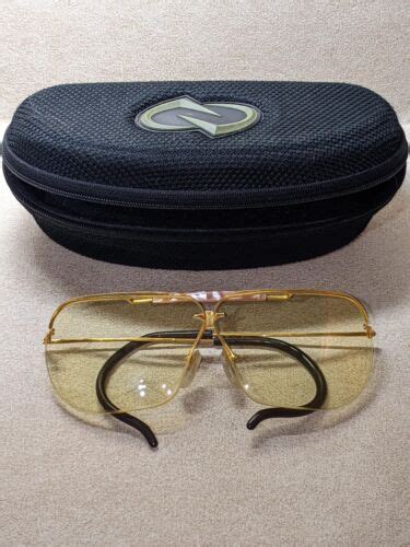 decot hy wyd sports shooting glasses with case~vintage~yellow lenses made in usa ebay