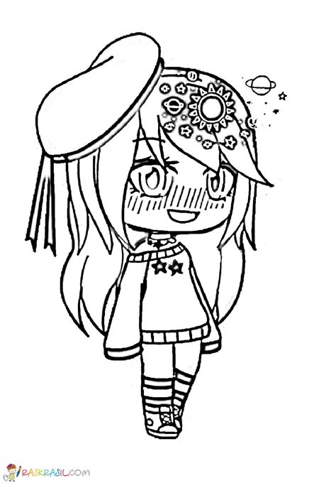 Gacha Life Coloring Pages Unique Collection Print For Free