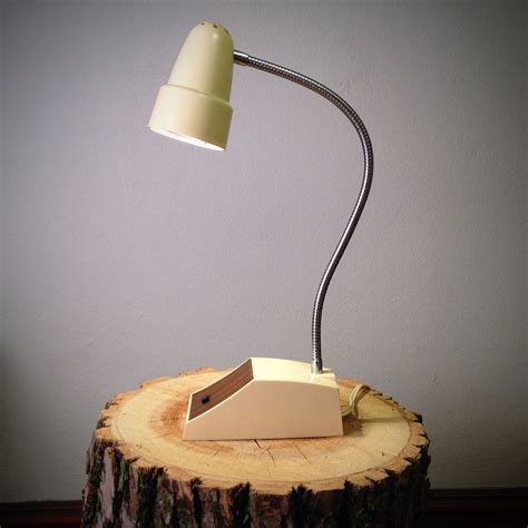 By clicking on the submit button. Vintage White Desk Lamp by Universal Lamp Co Like Tensor ...