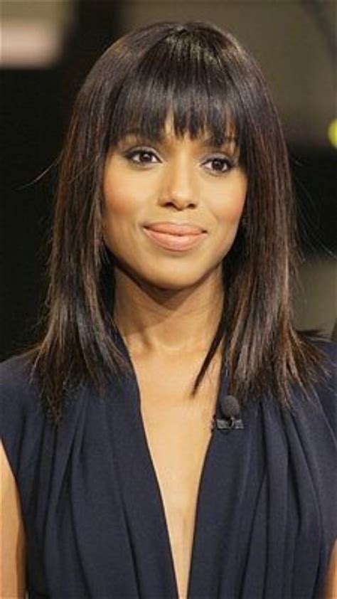 Shoulder Length Hair With Bangs And Layers For Black Women New