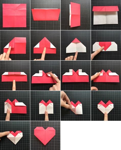 Paso A Paso Coraz N De Origami Origami Diy Manualidades Papiroflexia Para Principiantes