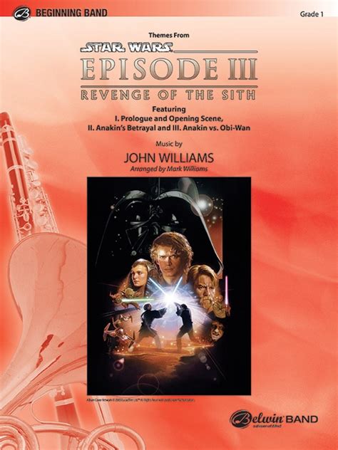 Star Wars® Episode Iii Revenge Of The Sith Themes From Concert Band