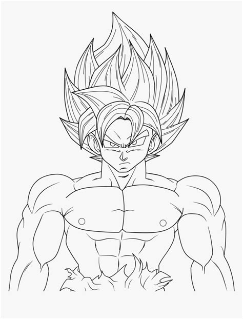 Dragon Ball Z Ultra Instinct Coloring Pages With Black - Ultra Instinct