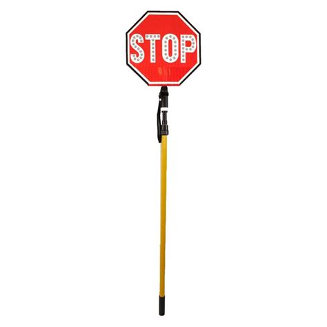Led 24 Stopslow Sign Traffic Cones For Less