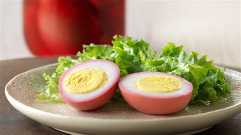 Pink Pickled Eggs Recipe Get Cracking
