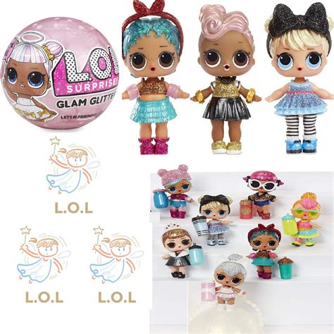 Dolls Lol Glam Glitter Series Doll With 7 Surprises Kids Girl Toy Fun