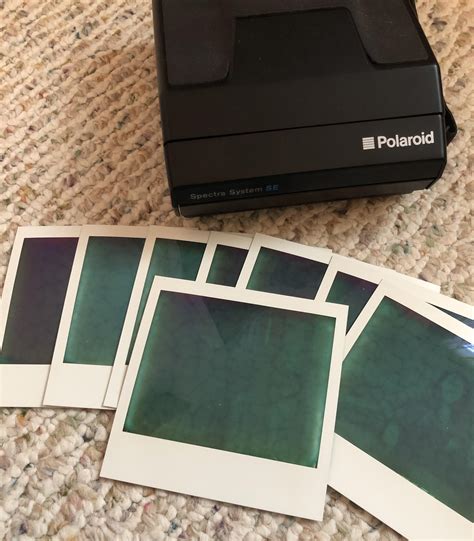 why are my friend s polaroid pictures coming out like this r polaroid