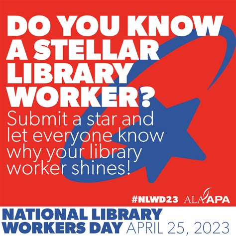 National Library Workers Day Publicity Tool Kit News And Press Center