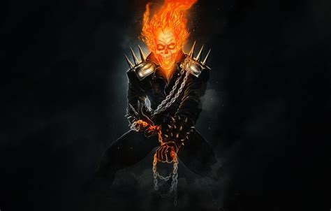 Ghost Rider Flaming Wallpaper Free Hd Wallpapers