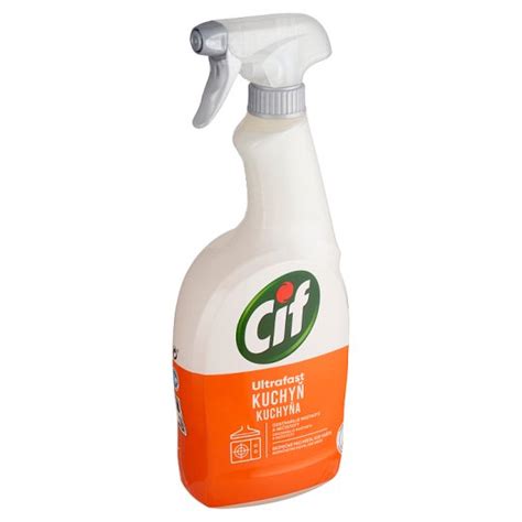 Cif Ultrafast Kitchen Cleaning Spray 750 Ml Tesco Groceries