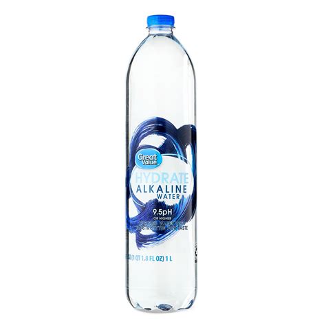 Great Value Hydrate Alkaline Water 338 Fl Oz Bottle