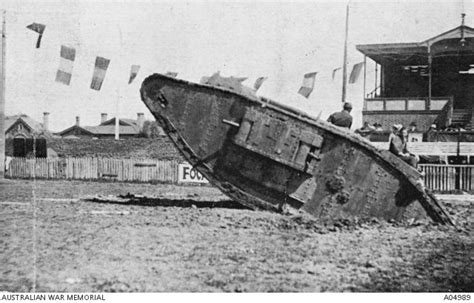 The British Mark Iv Female Tank Serial 4643 Was Sent To Australia To