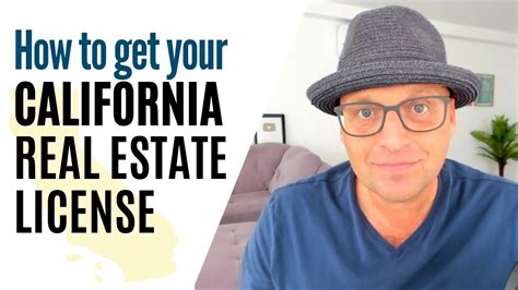 How To Get Your California Real Estate License Youtube