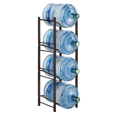 Buy 4 Tier Water Cooler Jug Rack 5 Gallon Water Cooler Jug Stand Water