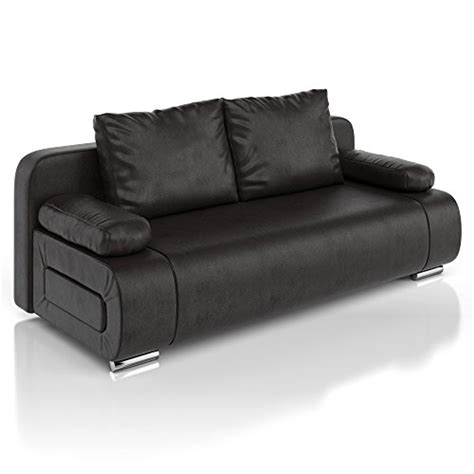 Sieht in echt viel besser aus als am monitor. Vicco Schlafsofa Sofa Couch Ulm Federkern Schlafcouch PU ...