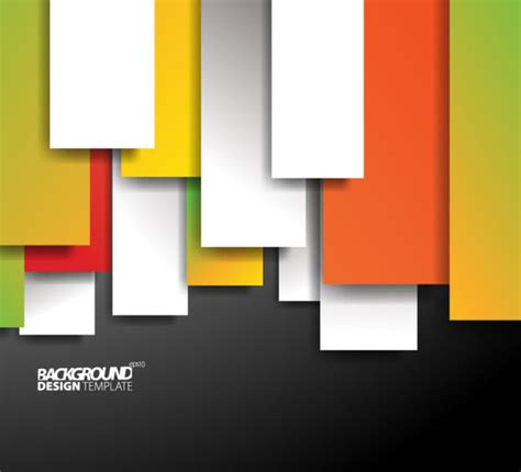 Set of colored shapes backgrounds vector Vectors graphic art designs in editable .ai .eps .svg