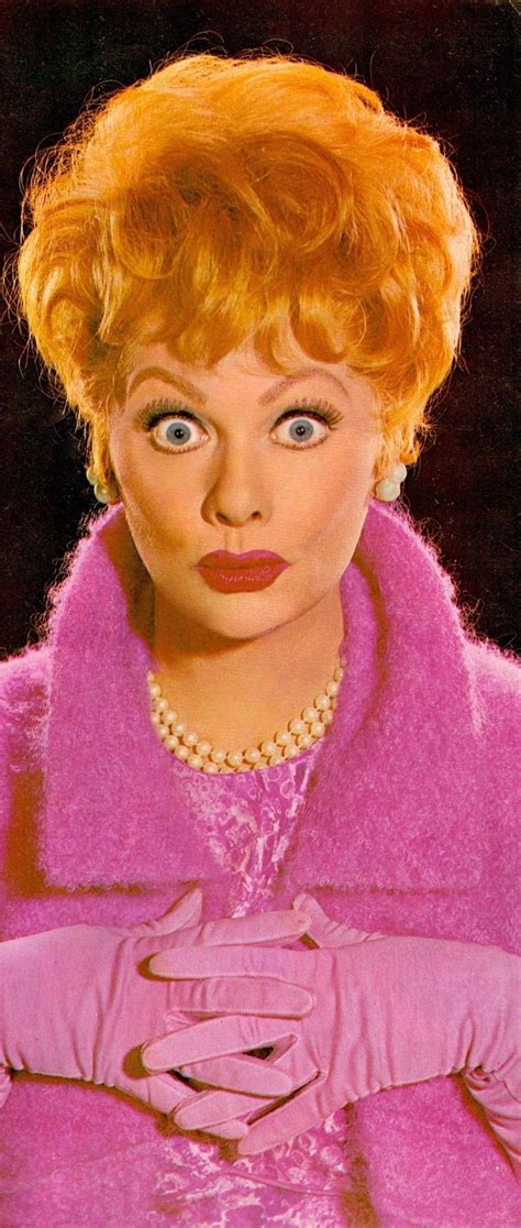 Lucille Ball In Pink 1960 S Vintage Pin Up Clipping The Zany Redhead Queen Of Tv Appears On The