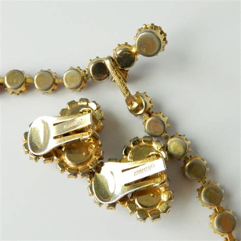 1950s Kramer Necklace And Earring Set