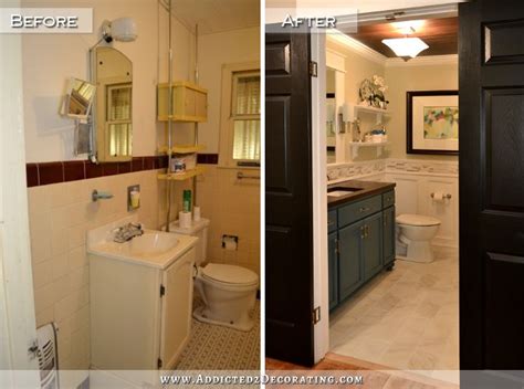 Hallway Bathroom Remodel Before And After Addicted 2 Decorating
