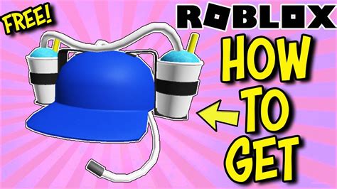Free Item How To Get Soda Drinking Hat On Roblox Dave And Busters