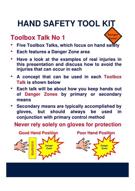 Hand Safety Toolkit From Iadc Website