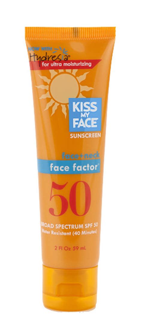 Amazon Com Kiss My Face Face Factor Face Neck Sunscreen SPF OZ Beauty
