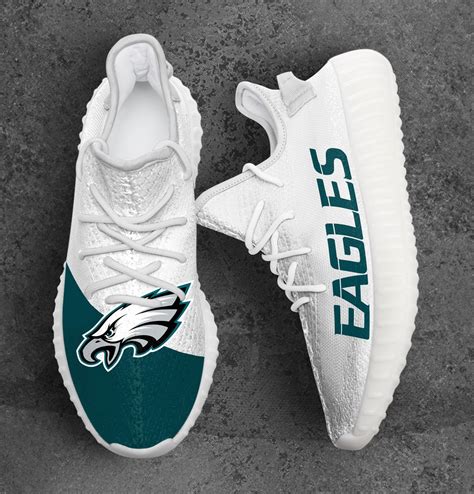Philadelphia Eagles Shoes Yeezy All Over Print V01 Tana Elegant