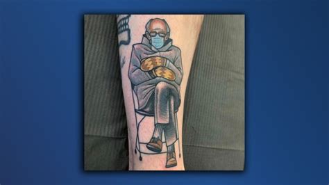 Denver Tattoo Artist Goes Viral For Her Take On The Wildly Popular Bernie Sanders Meme