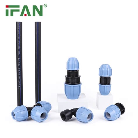 Ifan Pe100 Hdpe Pipe Fittings 20 110mm Hdpe Compression Fittings