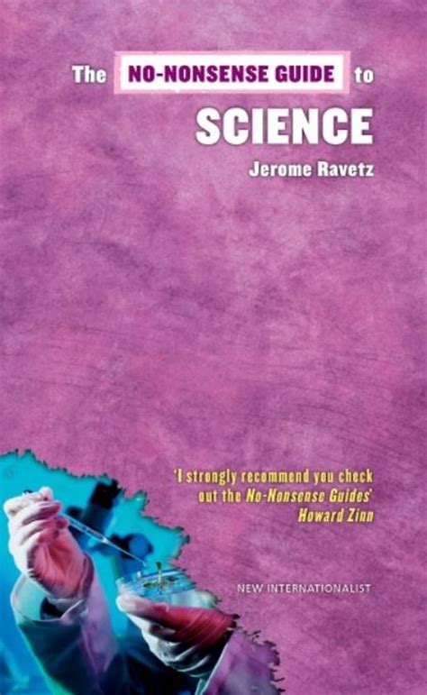 No Nonsense Guides The No Nonsense Guide To Science Ebook Jerome Ravetz Bol Com